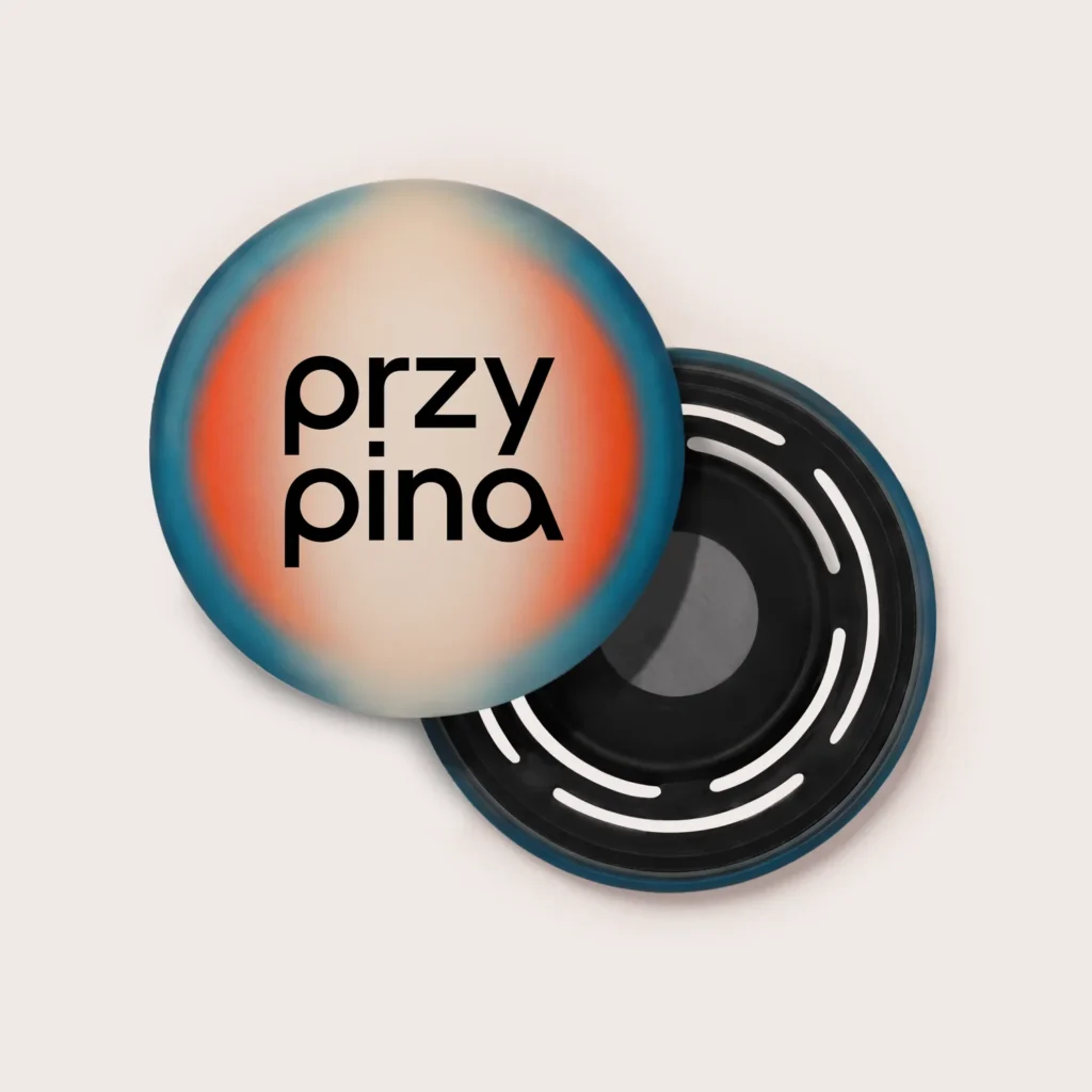 Przypinki mocowane bez agrafki